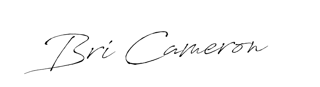 Bri Cameron stylish signature style. Best Handwritten Sign (Antro_Vectra) for my name. Handwritten Signature Collection Ideas for my name Bri Cameron. Bri Cameron signature style 6 images and pictures png