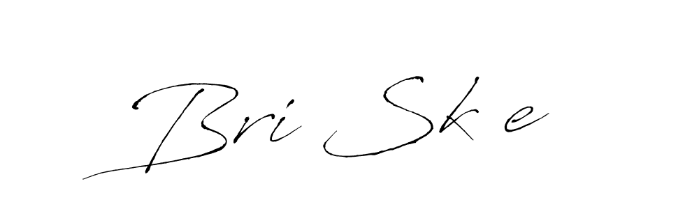 Use a signature maker to create a handwritten signature online. With this signature software, you can design (Antro_Vectra) your own signature for name Bri Sk—e. Bri Sk—e signature style 6 images and pictures png