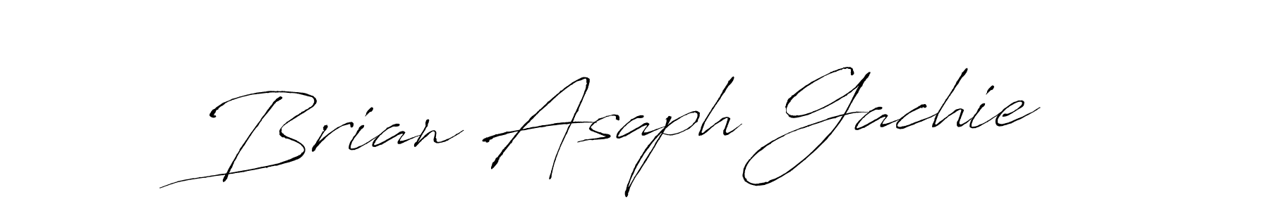 You should practise on your own different ways (Antro_Vectra) to write your name (Brian Asaph Gachie) in signature. don't let someone else do it for you. Brian Asaph Gachie signature style 6 images and pictures png