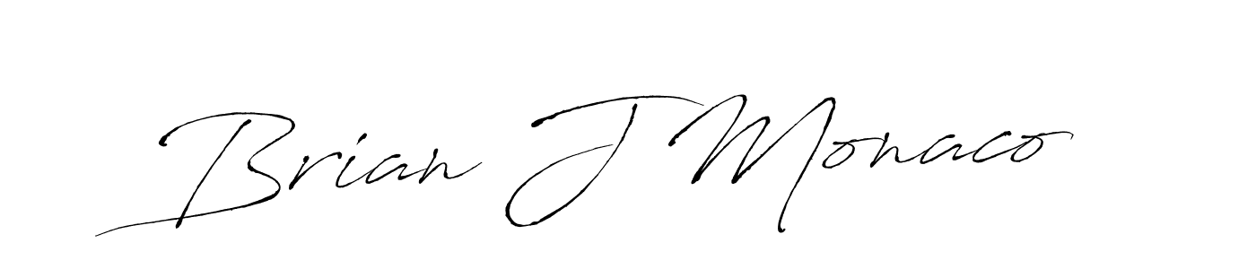 Once you've used our free online signature maker to create your best signature Antro_Vectra style, it's time to enjoy all of the benefits that Brian J Monaco name signing documents. Brian J Monaco signature style 6 images and pictures png