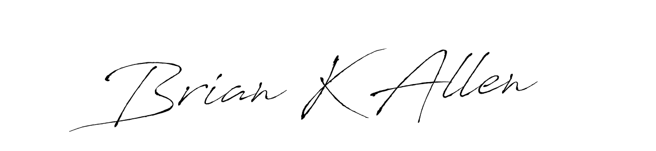 This is the best signature style for the Brian K Allen name. Also you like these signature font (Antro_Vectra). Mix name signature. Brian K Allen signature style 6 images and pictures png
