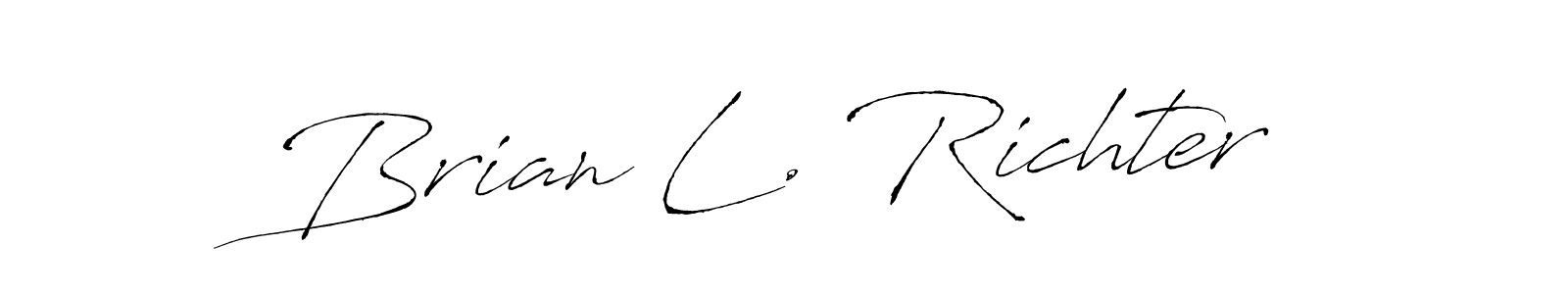 This is the best signature style for the Brian L. Richter name. Also you like these signature font (Antro_Vectra). Mix name signature. Brian L. Richter signature style 6 images and pictures png