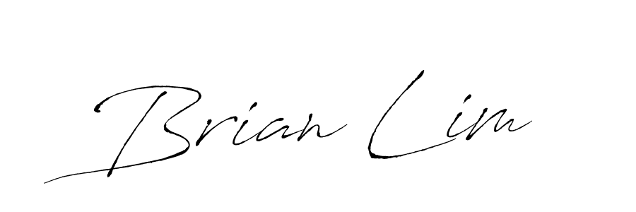 You should practise on your own different ways (Antro_Vectra) to write your name (Brian Lim) in signature. don't let someone else do it for you. Brian Lim signature style 6 images and pictures png
