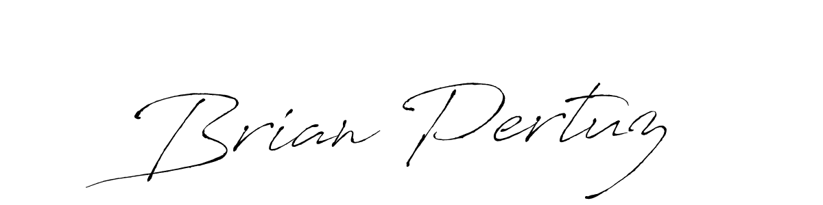 You should practise on your own different ways (Antro_Vectra) to write your name (Brian Pertuz) in signature. don't let someone else do it for you. Brian Pertuz signature style 6 images and pictures png