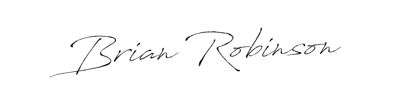 Create a beautiful signature design for name Brian Robinson. With this signature (Antro_Vectra) fonts, you can make a handwritten signature for free. Brian Robinson signature style 6 images and pictures png