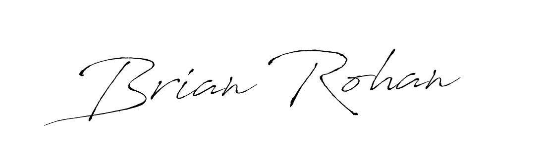 How to make Brian Rohan signature? Antro_Vectra is a professional autograph style. Create handwritten signature for Brian Rohan name. Brian Rohan signature style 6 images and pictures png