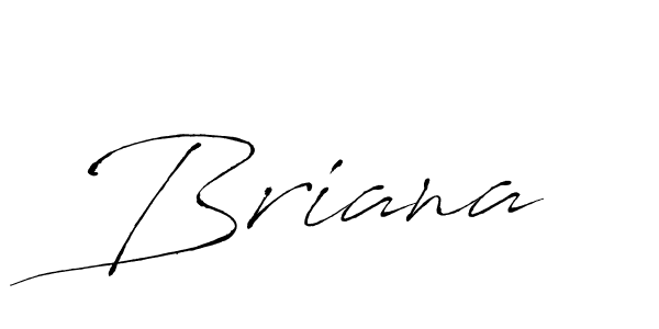 You should practise on your own different ways (Antro_Vectra) to write your name (Briana) in signature. don't let someone else do it for you. Briana signature style 6 images and pictures png