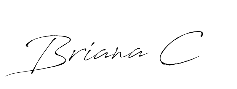 Also we have Briana C name is the best signature style. Create professional handwritten signature collection using Antro_Vectra autograph style. Briana C signature style 6 images and pictures png