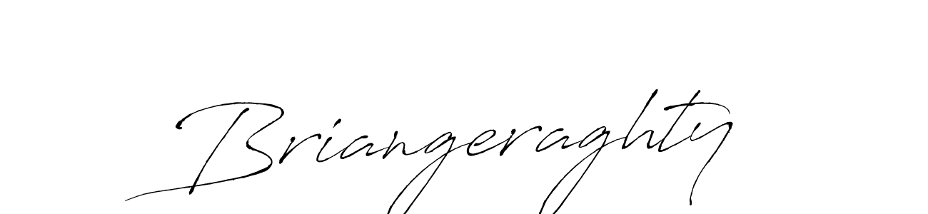 How to make Briangeraghty signature? Antro_Vectra is a professional autograph style. Create handwritten signature for Briangeraghty name. Briangeraghty signature style 6 images and pictures png