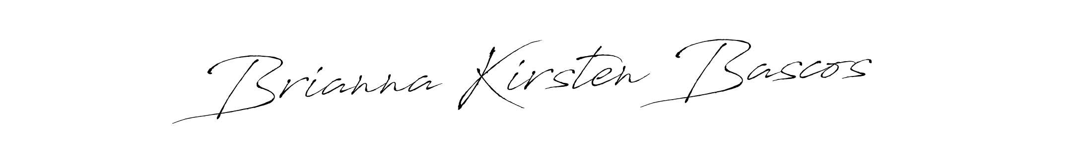 Design your own signature with our free online signature maker. With this signature software, you can create a handwritten (Antro_Vectra) signature for name Brianna Kirsten Bascos. Brianna Kirsten Bascos signature style 6 images and pictures png