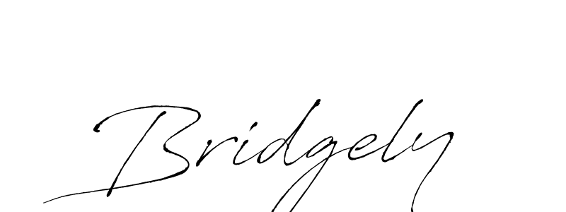 Design your own signature with our free online signature maker. With this signature software, you can create a handwritten (Antro_Vectra) signature for name Bridgely. Bridgely signature style 6 images and pictures png