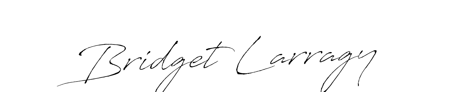 Make a beautiful signature design for name Bridget Larragy. Use this online signature maker to create a handwritten signature for free. Bridget Larragy signature style 6 images and pictures png