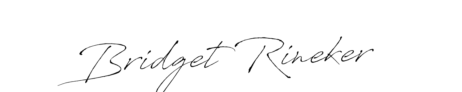 This is the best signature style for the Bridget Rineker name. Also you like these signature font (Antro_Vectra). Mix name signature. Bridget Rineker signature style 6 images and pictures png