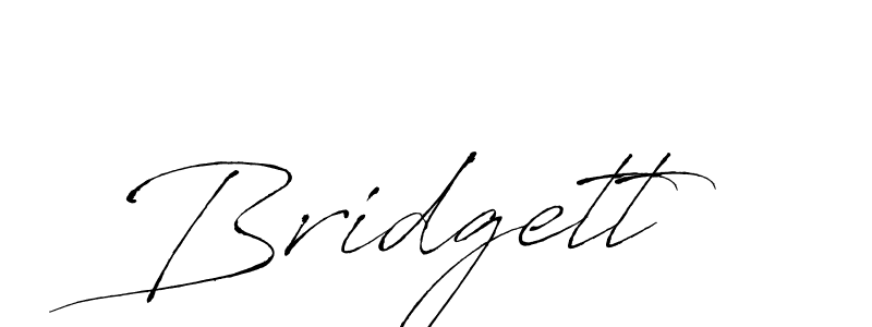 How to make Bridgett name signature. Use Antro_Vectra style for creating short signs online. This is the latest handwritten sign. Bridgett signature style 6 images and pictures png