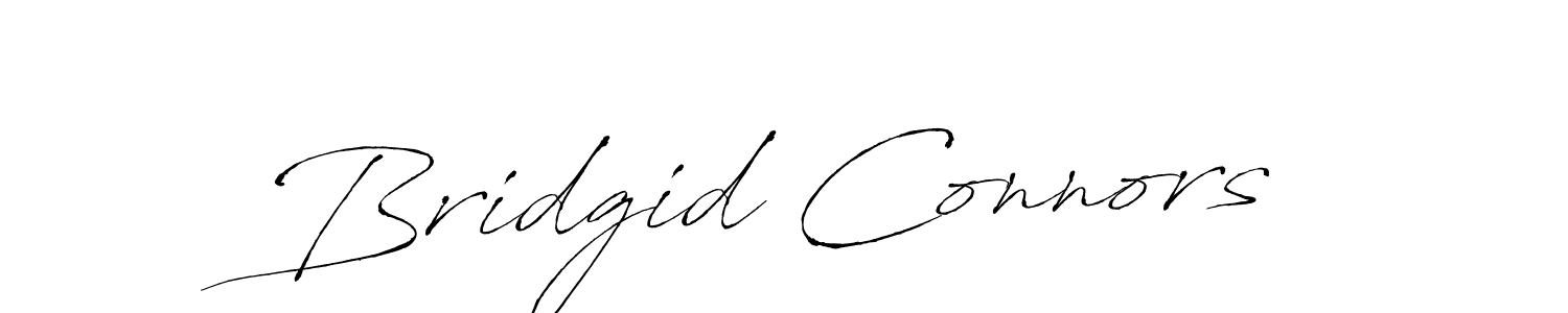 Antro_Vectra is a professional signature style that is perfect for those who want to add a touch of class to their signature. It is also a great choice for those who want to make their signature more unique. Get Bridgid Connors name to fancy signature for free. Bridgid Connors signature style 6 images and pictures png