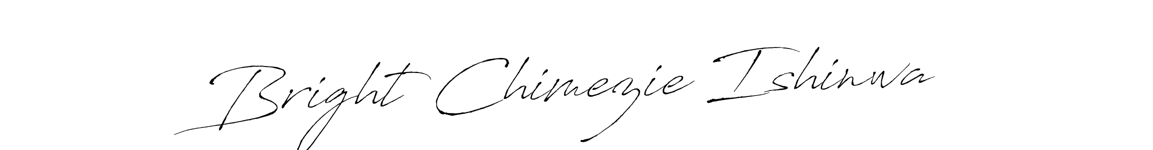 Use a signature maker to create a handwritten signature online. With this signature software, you can design (Antro_Vectra) your own signature for name Bright Chimezie Ishinwa. Bright Chimezie Ishinwa signature style 6 images and pictures png