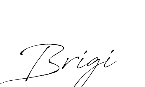 Design your own signature with our free online signature maker. With this signature software, you can create a handwritten (Antro_Vectra) signature for name Brigi. Brigi signature style 6 images and pictures png