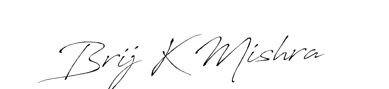 Use a signature maker to create a handwritten signature online. With this signature software, you can design (Antro_Vectra) your own signature for name Brij K Mishra. Brij K Mishra signature style 6 images and pictures png