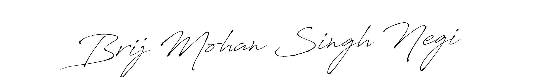 Also You can easily find your signature by using the search form. We will create Brij Mohan Singh Negi name handwritten signature images for you free of cost using Antro_Vectra sign style. Brij Mohan Singh Negi signature style 6 images and pictures png