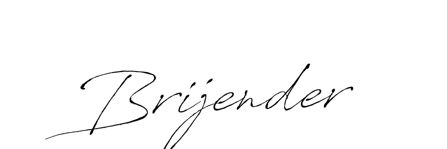 How to make Brijender name signature. Use Antro_Vectra style for creating short signs online. This is the latest handwritten sign. Brijender signature style 6 images and pictures png