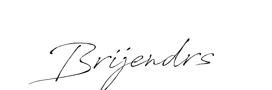 Use a signature maker to create a handwritten signature online. With this signature software, you can design (Antro_Vectra) your own signature for name Brijendrs. Brijendrs signature style 6 images and pictures png