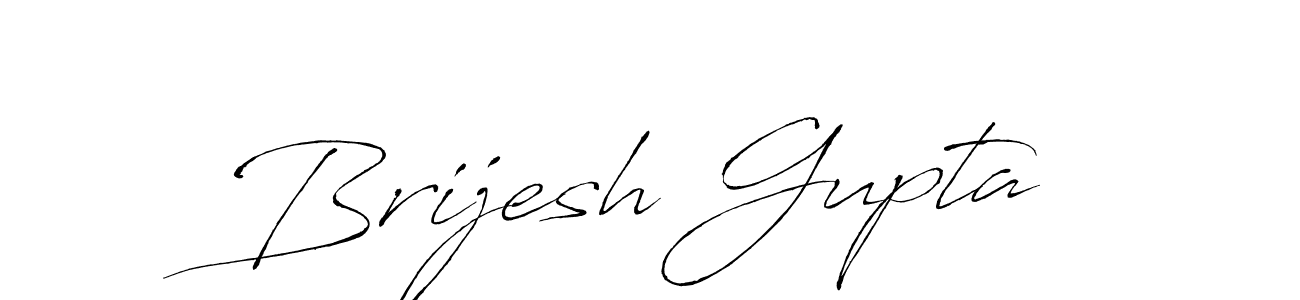 Create a beautiful signature design for name Brijesh Gupta. With this signature (Antro_Vectra) fonts, you can make a handwritten signature for free. Brijesh Gupta signature style 6 images and pictures png