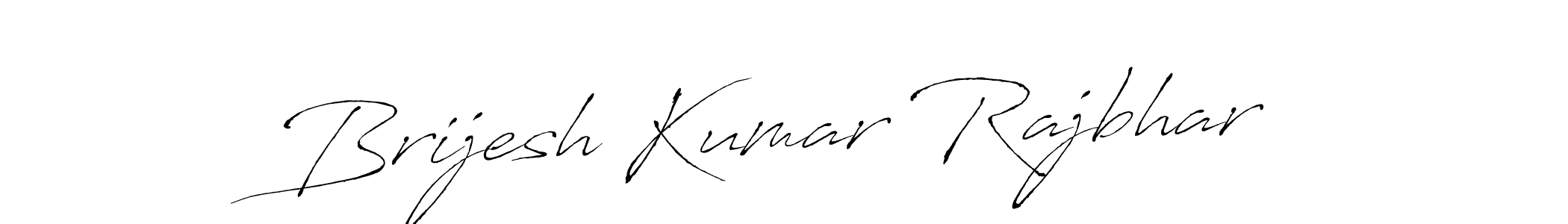 Brijesh Kumar Rajbhar stylish signature style. Best Handwritten Sign (Antro_Vectra) for my name. Handwritten Signature Collection Ideas for my name Brijesh Kumar Rajbhar. Brijesh Kumar Rajbhar signature style 6 images and pictures png