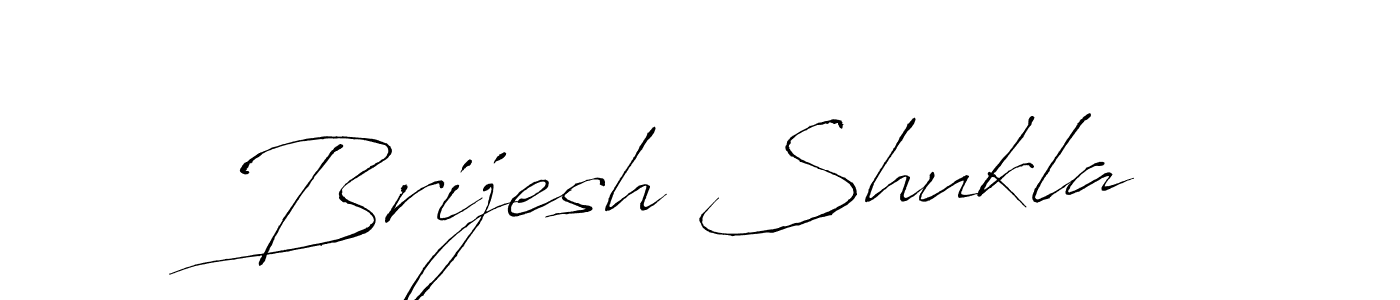 Create a beautiful signature design for name Brijesh Shukla. With this signature (Antro_Vectra) fonts, you can make a handwritten signature for free. Brijesh Shukla signature style 6 images and pictures png