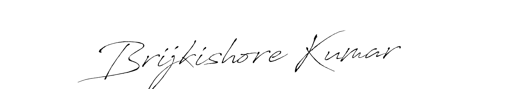 How to make Brijkishore Kumar signature? Antro_Vectra is a professional autograph style. Create handwritten signature for Brijkishore Kumar name. Brijkishore Kumar signature style 6 images and pictures png