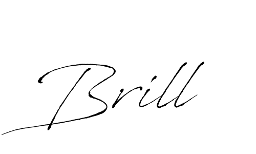 The best way (Antro_Vectra) to make a short signature is to pick only two or three words in your name. The name Brill include a total of six letters. For converting this name. Brill signature style 6 images and pictures png