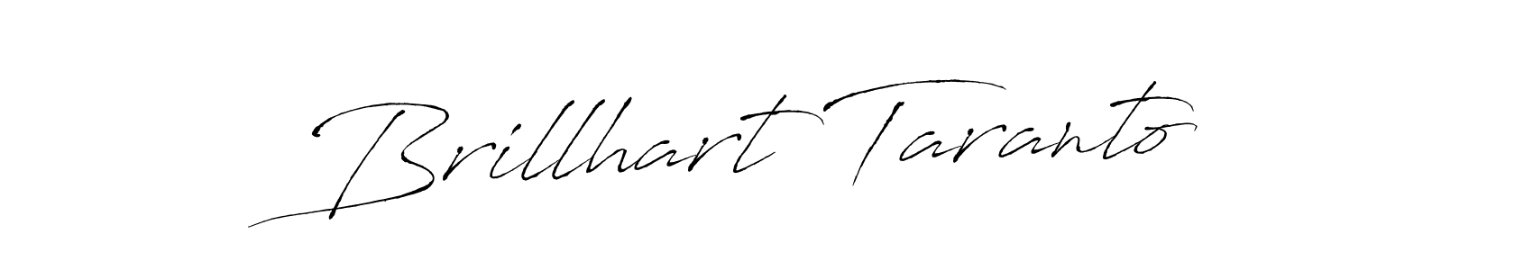 How to make Brillhart Taranto signature? Antro_Vectra is a professional autograph style. Create handwritten signature for Brillhart Taranto name. Brillhart Taranto signature style 6 images and pictures png