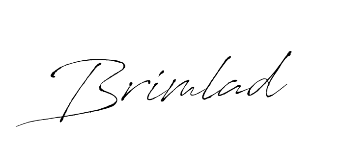 Design your own signature with our free online signature maker. With this signature software, you can create a handwritten (Antro_Vectra) signature for name Brimlad. Brimlad signature style 6 images and pictures png