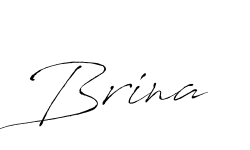 You should practise on your own different ways (Antro_Vectra) to write your name (Brina) in signature. don't let someone else do it for you. Brina signature style 6 images and pictures png