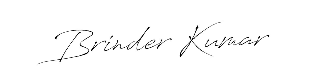 It looks lik you need a new signature style for name Brinder Kumar. Design unique handwritten (Antro_Vectra) signature with our free signature maker in just a few clicks. Brinder Kumar signature style 6 images and pictures png