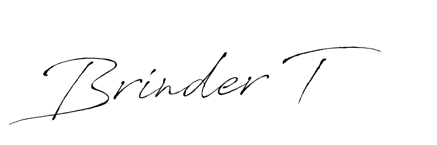 Also You can easily find your signature by using the search form. We will create Brinder T name handwritten signature images for you free of cost using Antro_Vectra sign style. Brinder T signature style 6 images and pictures png