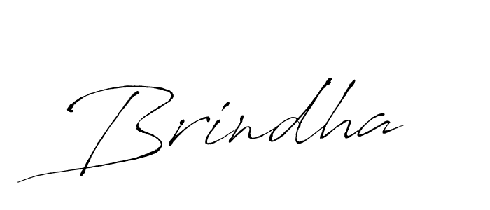 Design your own signature with our free online signature maker. With this signature software, you can create a handwritten (Antro_Vectra) signature for name Brindha. Brindha signature style 6 images and pictures png