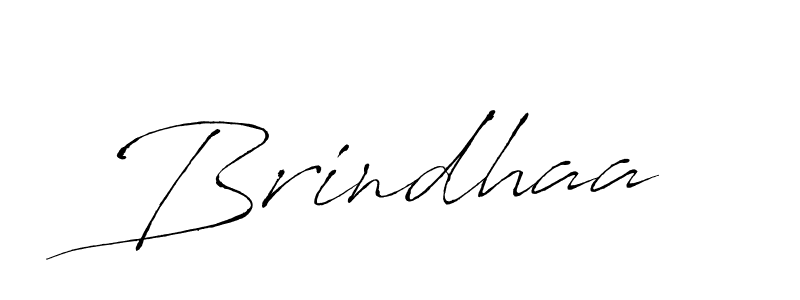 Make a beautiful signature design for name Brindhaa. With this signature (Antro_Vectra) style, you can create a handwritten signature for free. Brindhaa signature style 6 images and pictures png