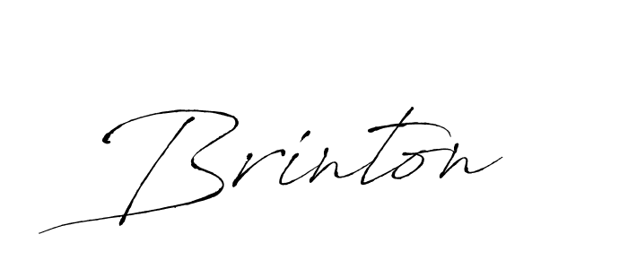 How to make Brinton name signature. Use Antro_Vectra style for creating short signs online. This is the latest handwritten sign. Brinton signature style 6 images and pictures png