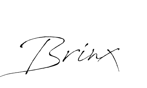 Make a beautiful signature design for name Brinx. With this signature (Antro_Vectra) style, you can create a handwritten signature for free. Brinx signature style 6 images and pictures png