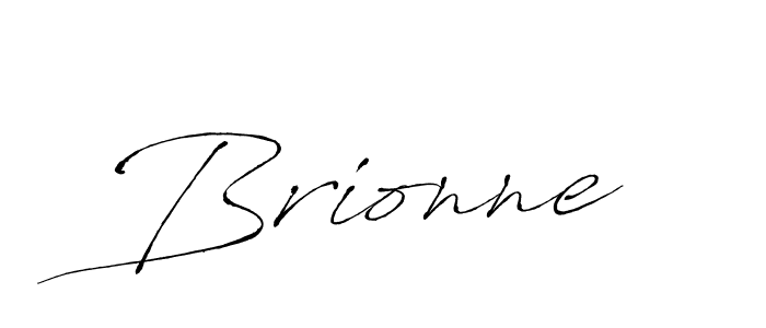 How to make Brionne signature? Antro_Vectra is a professional autograph style. Create handwritten signature for Brionne name. Brionne signature style 6 images and pictures png