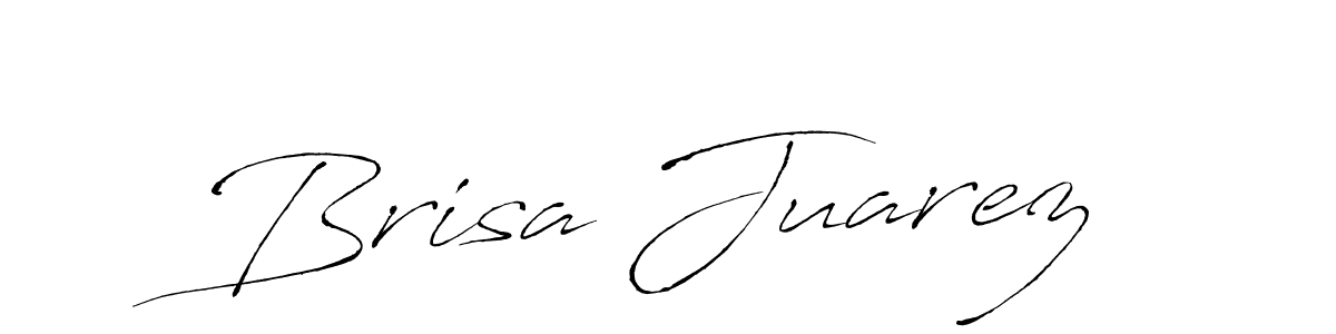 Brisa Juarez stylish signature style. Best Handwritten Sign (Antro_Vectra) for my name. Handwritten Signature Collection Ideas for my name Brisa Juarez. Brisa Juarez signature style 6 images and pictures png