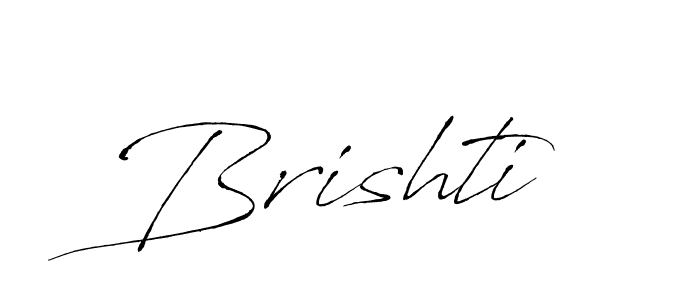 How to make Brishti name signature. Use Antro_Vectra style for creating short signs online. This is the latest handwritten sign. Brishti signature style 6 images and pictures png