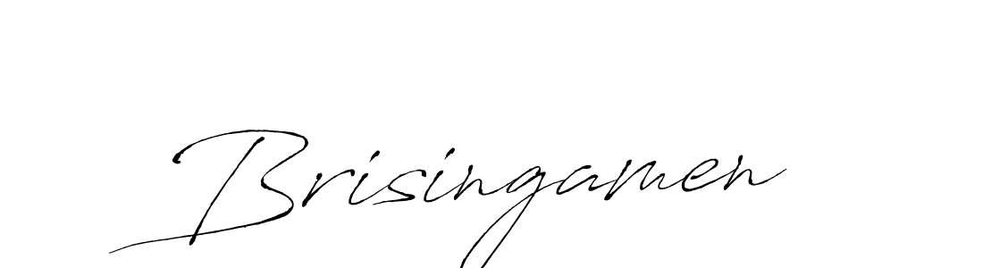 if you are searching for the best signature style for your name Brisingamen. so please give up your signature search. here we have designed multiple signature styles  using Antro_Vectra. Brisingamen signature style 6 images and pictures png