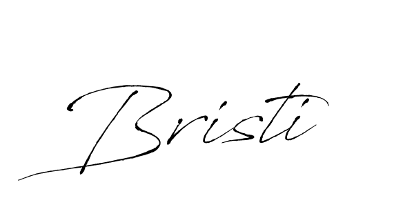 How to make Bristi signature? Antro_Vectra is a professional autograph style. Create handwritten signature for Bristi name. Bristi signature style 6 images and pictures png