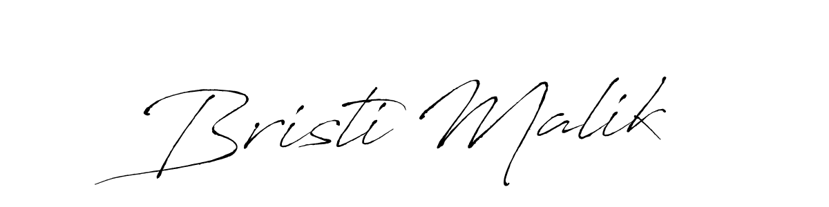 How to make Bristi Malik signature? Antro_Vectra is a professional autograph style. Create handwritten signature for Bristi Malik name. Bristi Malik signature style 6 images and pictures png