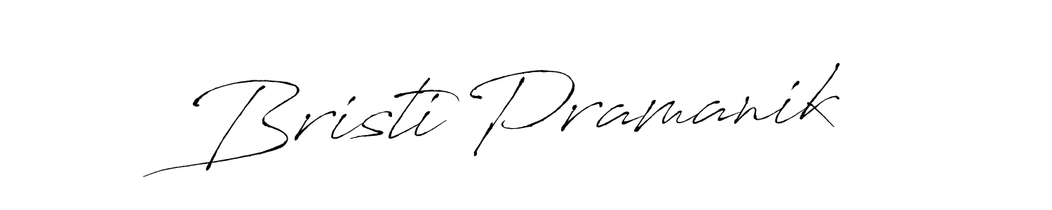 Use a signature maker to create a handwritten signature online. With this signature software, you can design (Antro_Vectra) your own signature for name Bristi Pramanik. Bristi Pramanik signature style 6 images and pictures png