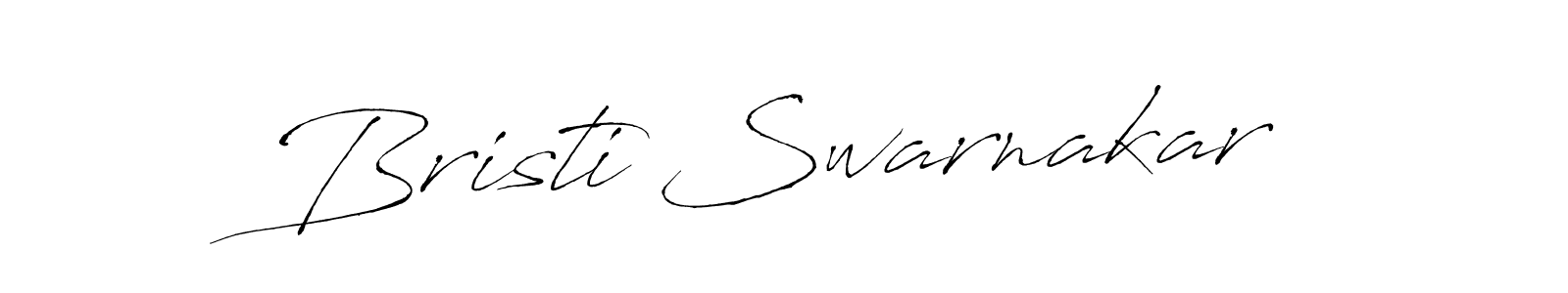 How to make Bristi Swarnakar signature? Antro_Vectra is a professional autograph style. Create handwritten signature for Bristi Swarnakar name. Bristi Swarnakar signature style 6 images and pictures png