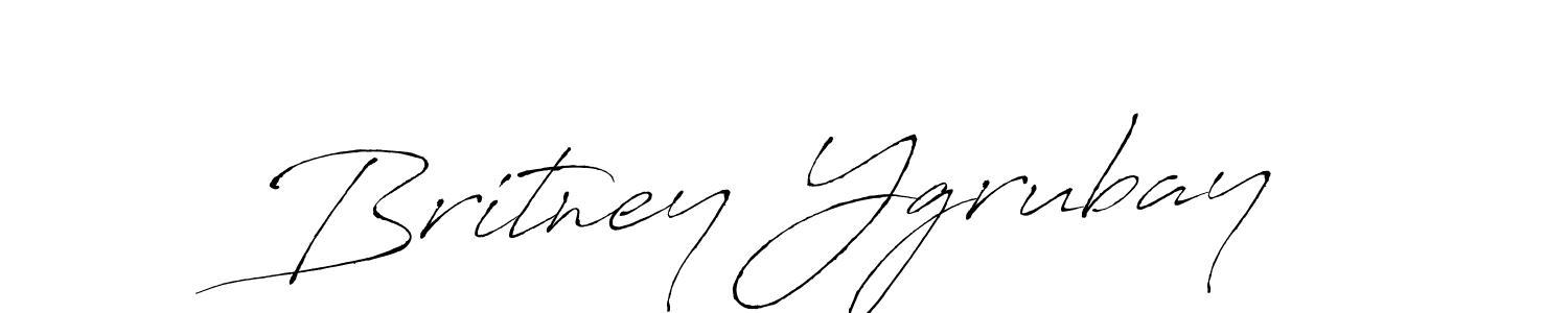 Make a beautiful signature design for name Britney Ygrubay. Use this online signature maker to create a handwritten signature for free. Britney Ygrubay signature style 6 images and pictures png