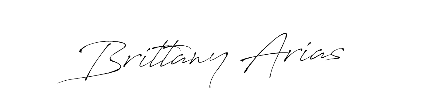 Create a beautiful signature design for name Brittany Arias. With this signature (Antro_Vectra) fonts, you can make a handwritten signature for free. Brittany Arias signature style 6 images and pictures png