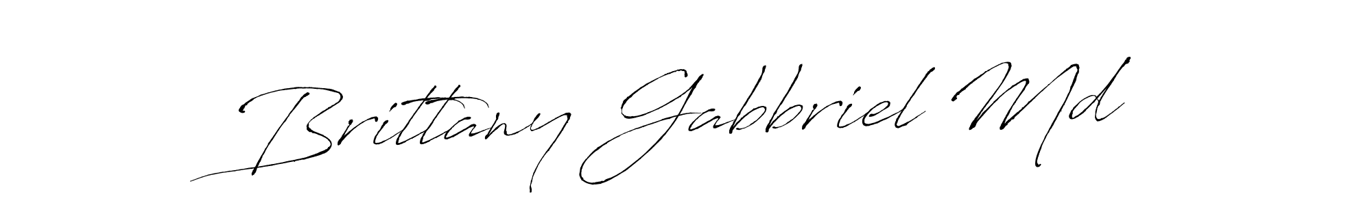 How to make Brittany Gabbriel Md signature? Antro_Vectra is a professional autograph style. Create handwritten signature for Brittany Gabbriel Md name. Brittany Gabbriel Md signature style 6 images and pictures png